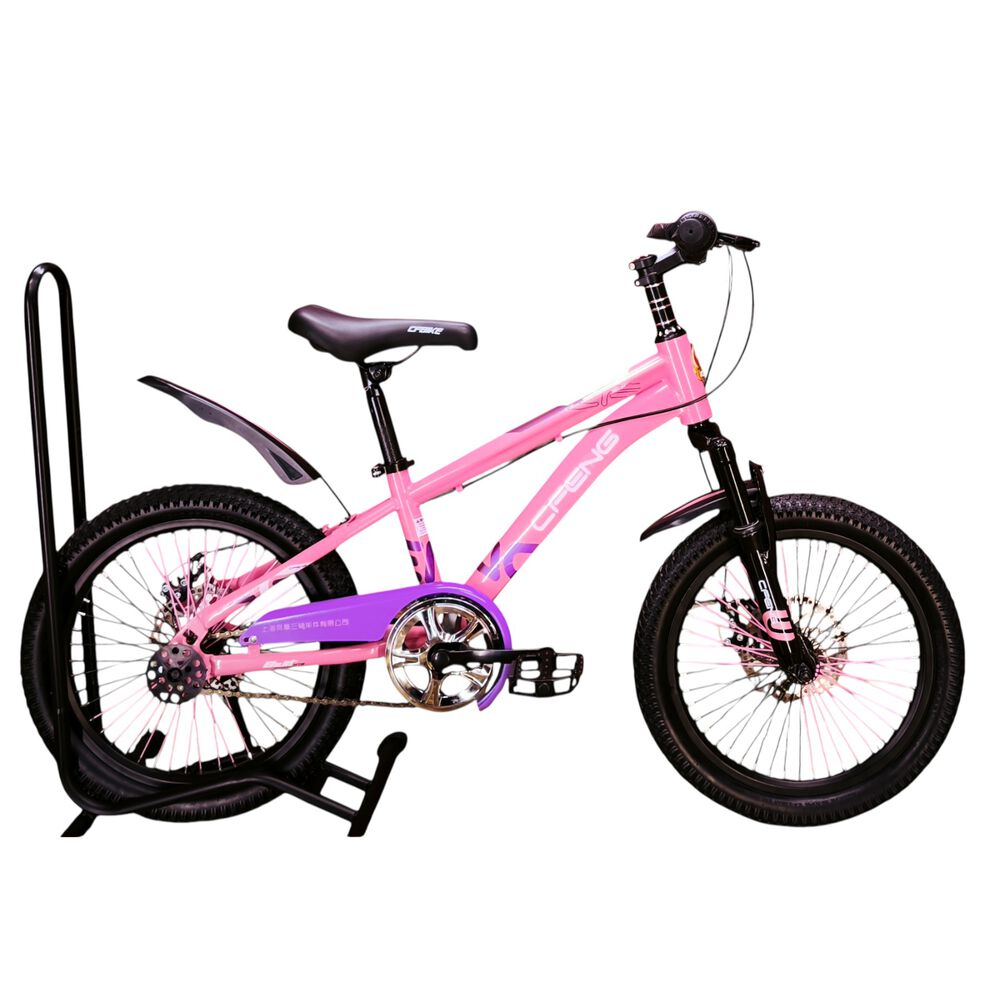 Bicicleta Aro 18 Cfeng Con Freno Disco Rosado Lila image number 0.0