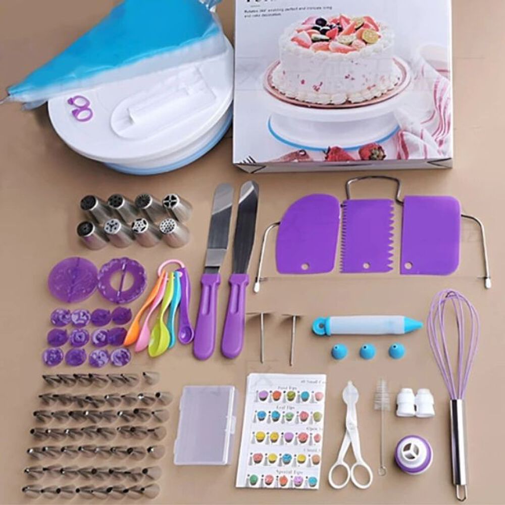 137 Accesorios Para Decorar Tortas Con Base Giratoria 360 image number 1.0