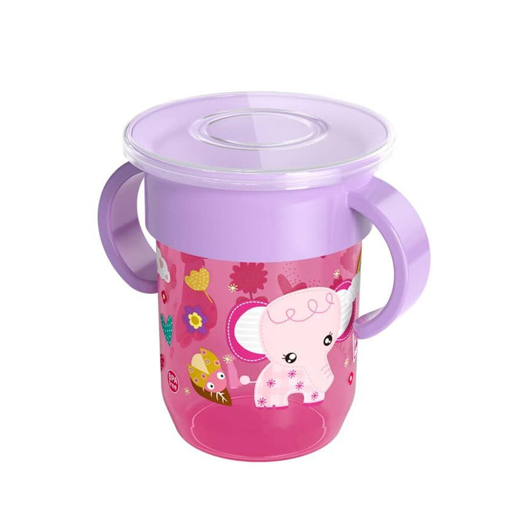 Vaso M&aacute;gica 360 Taza Antiderrame Manilla Ni&ntilde;o Antiderrame image number 0.0