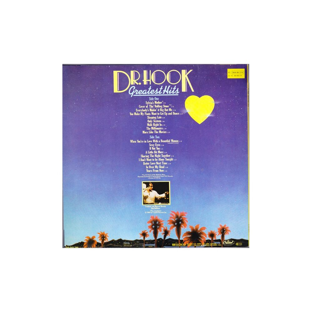 Dr. Hook - Greatest Hits | Vinilo Usado image number 1.0