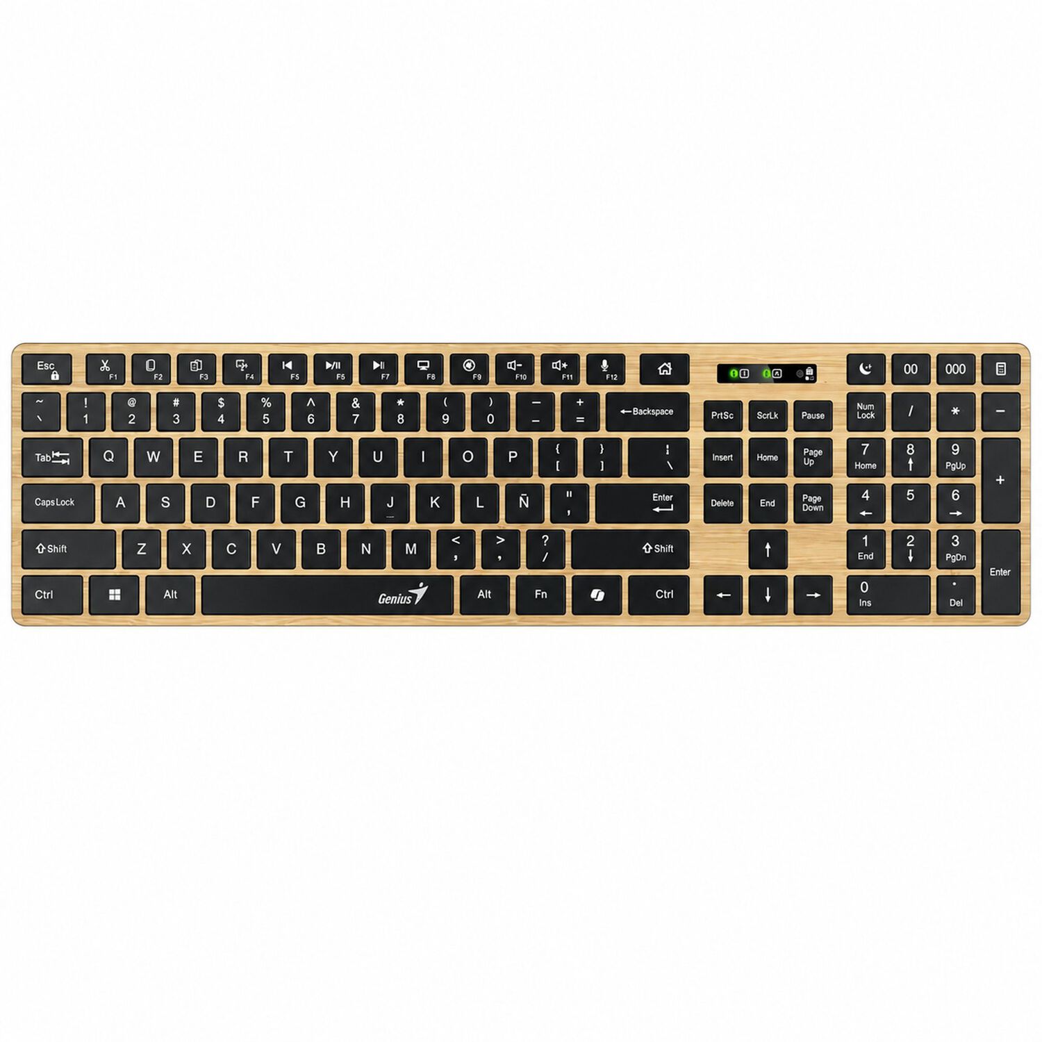 Teclado Dual Wireless Bluetooth + Usb 2g Slimstar Copilot Ai image number 1.0