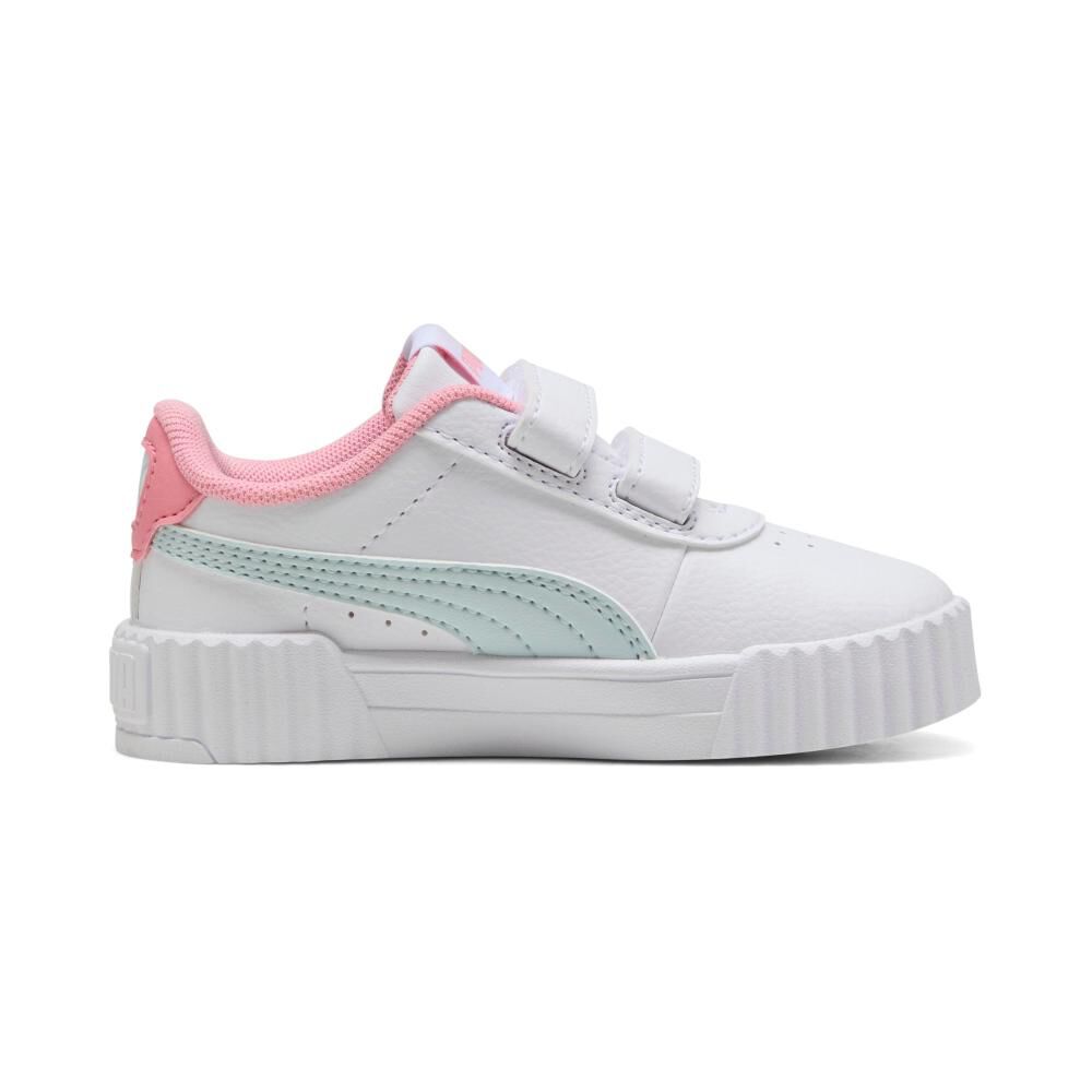 Zapatilla Urbana Mujer Puma Carina 3.0 V Inf White-sea Glass image number 1.0