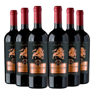 6 Vinos Bestia Negra Family Reserva Merlot