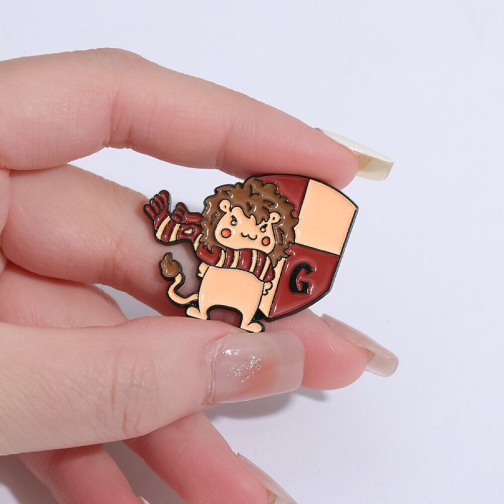 Set De Pines Harry Potter Insignia Animalitos Kawaii image number 2.0