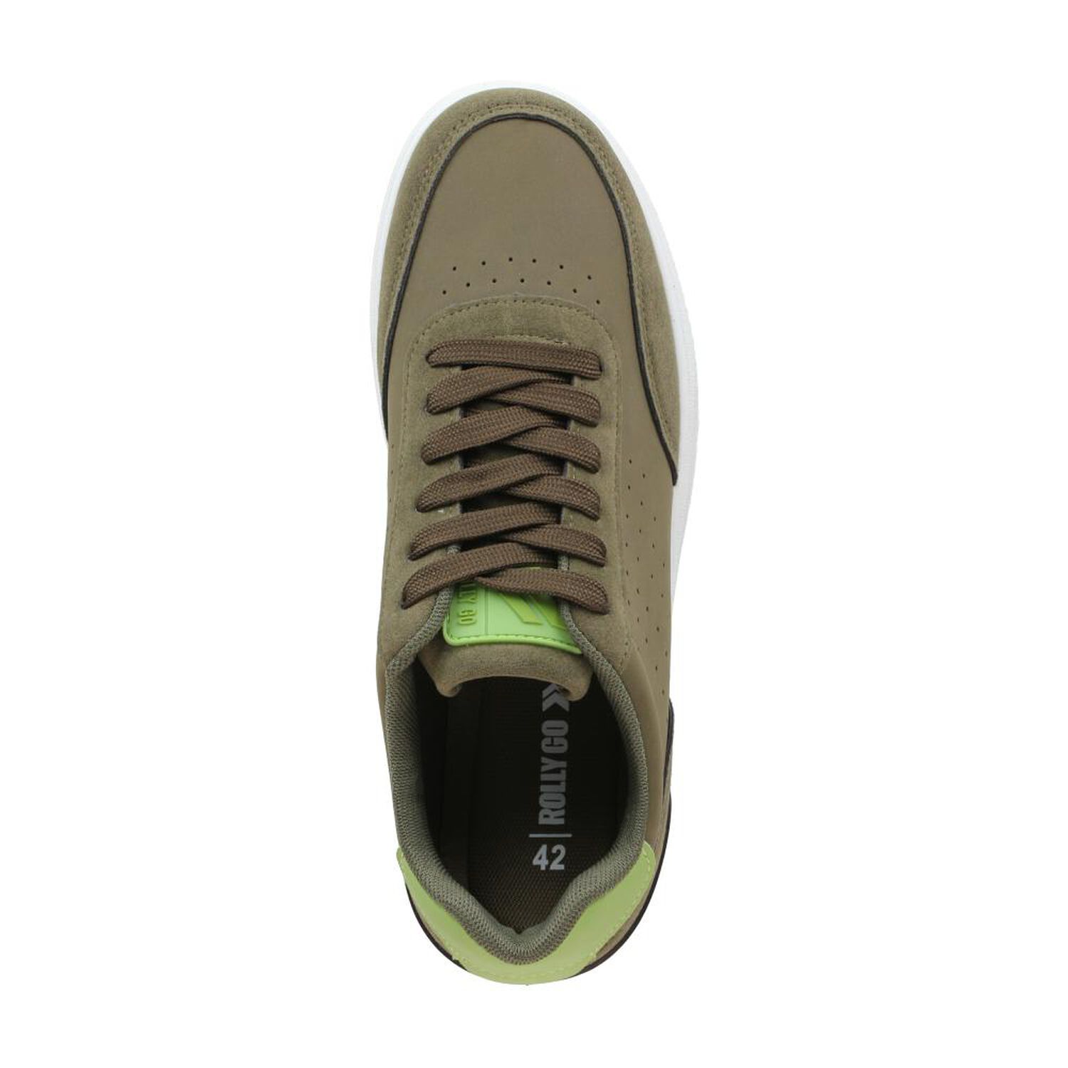 Zapatilla Urbana Hombre Rolly Go Verde image number 4.0