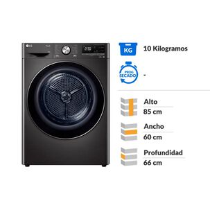 Secadora LG DF10BVC2S6R.BBLPECL / 10 Kilos