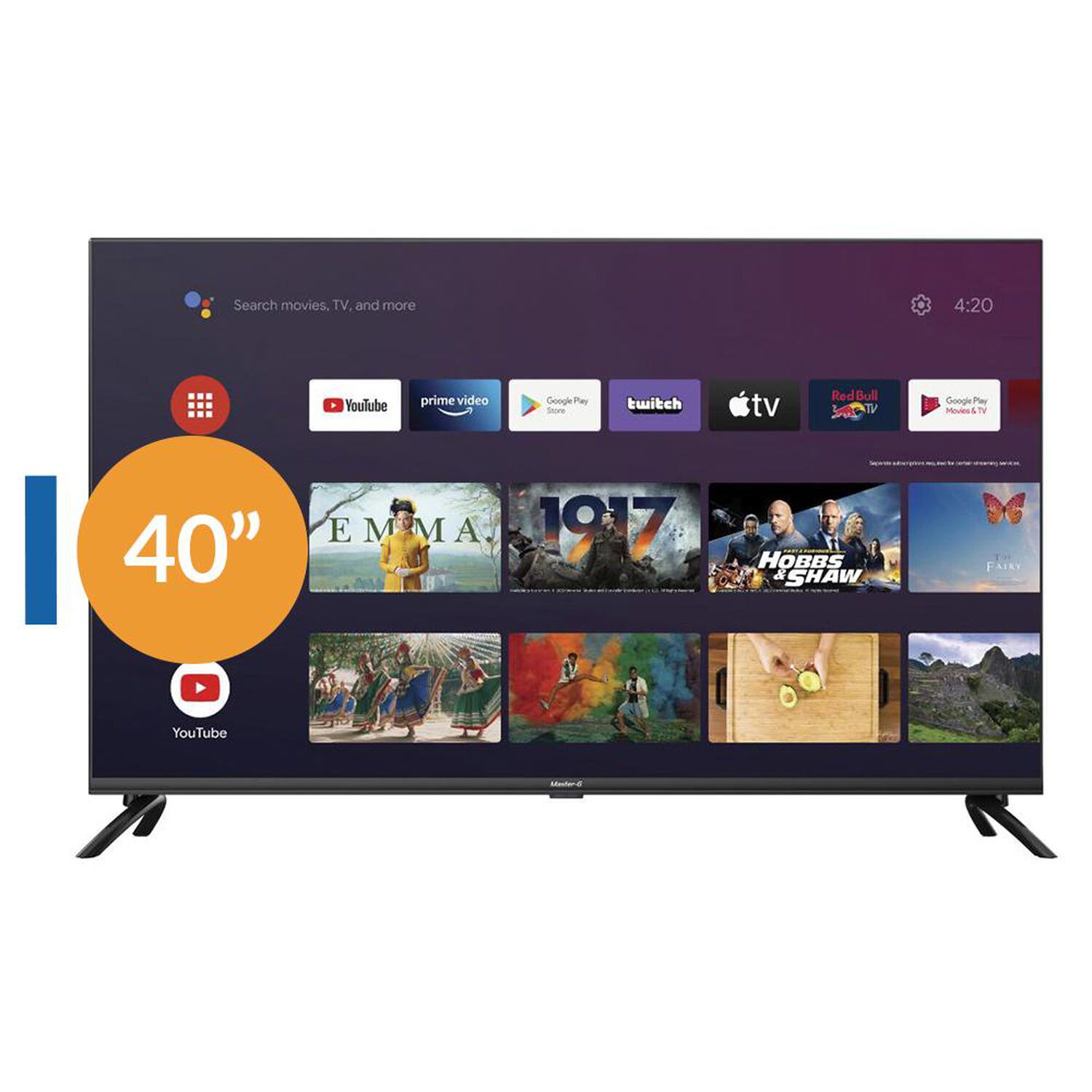 Led 40" Master-G MGG40FF / Full HD / Smart TV image number 0.0