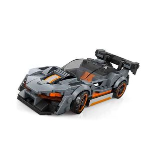 Súper Auto Deportivo Negro Armable