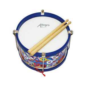 Tamborín Para Niños 8'' Diseño Geométrico All-tk-b Allegro