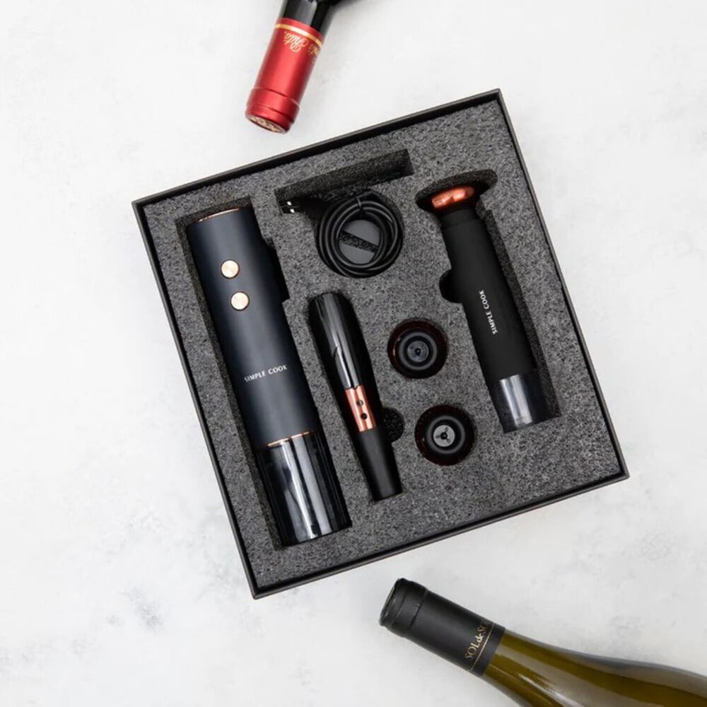 Descorchador De Vinos Recargable Simple Cook Grand image number 7.0