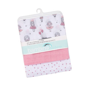 Tuto Pa&ntilde;al De Algod&oacute;n Bambino Para Bebes Guagua Set 3 Tutto