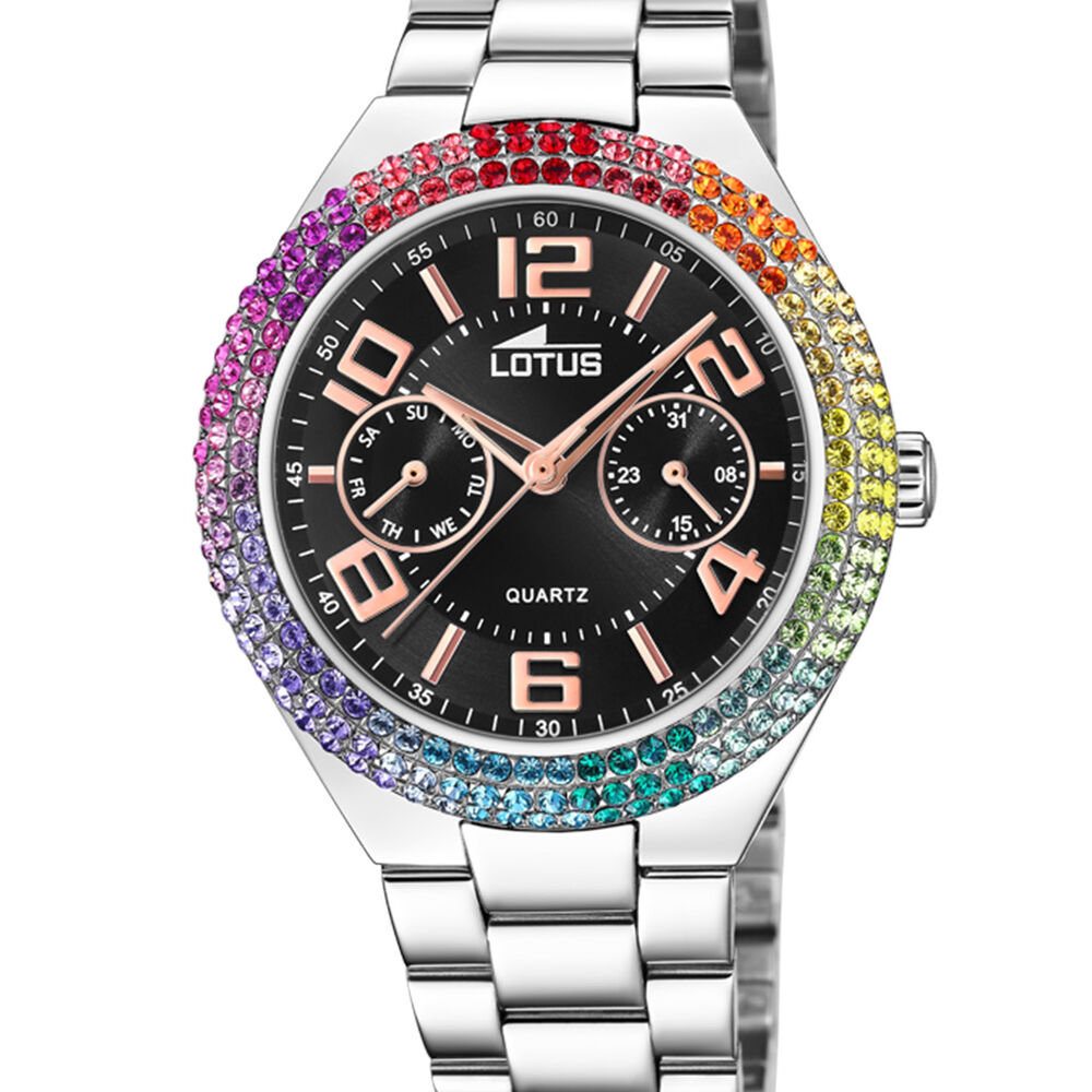 Reloj 18907/2 Lotus Negro Mujer Bliss image number 0.0