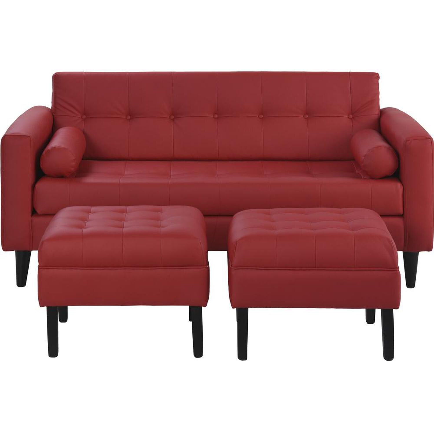 Sof&aacute; Bodevir Retro / 3 Cuerpos + 2 Pouf image number 0.0