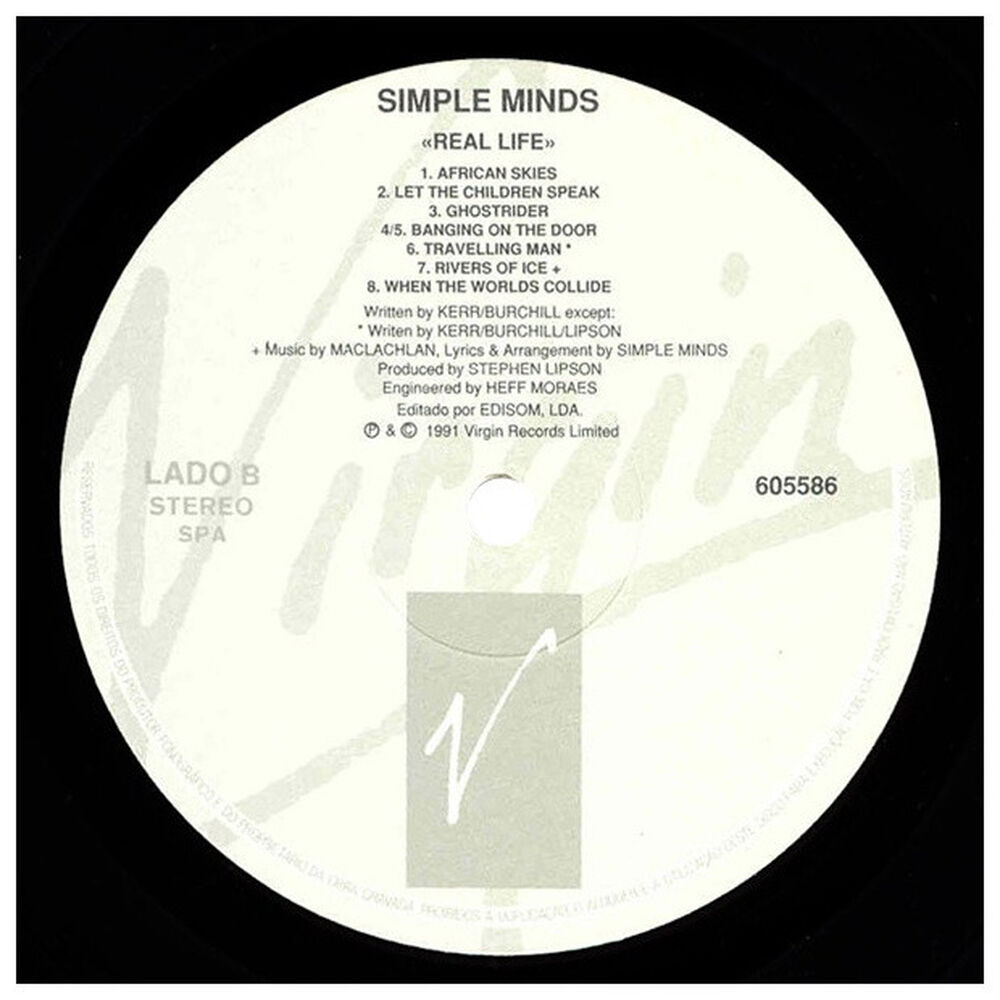 Simple Minds - Real Life | Vinilo Usado image number 3.0