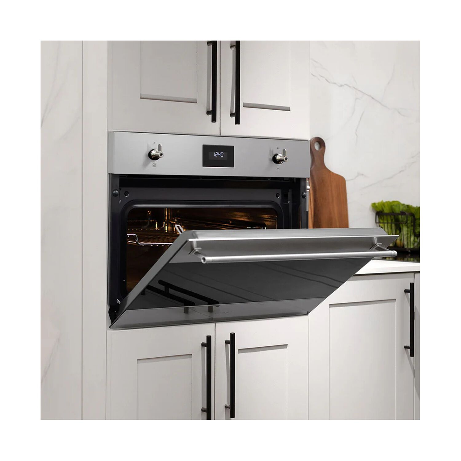 Horno Microondas Compacto 45cm So4301m0x Smeg image number 2.0