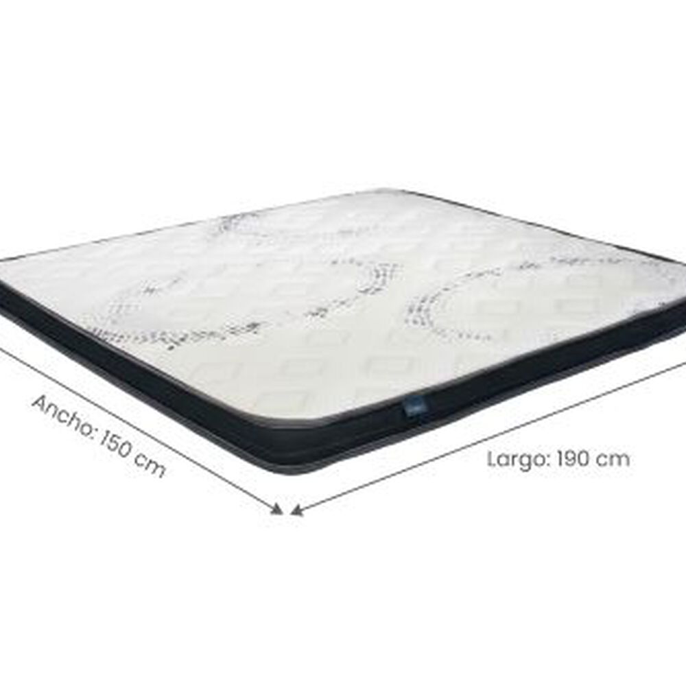 Topper Espuma 2 Plazas 190 image number 2.0