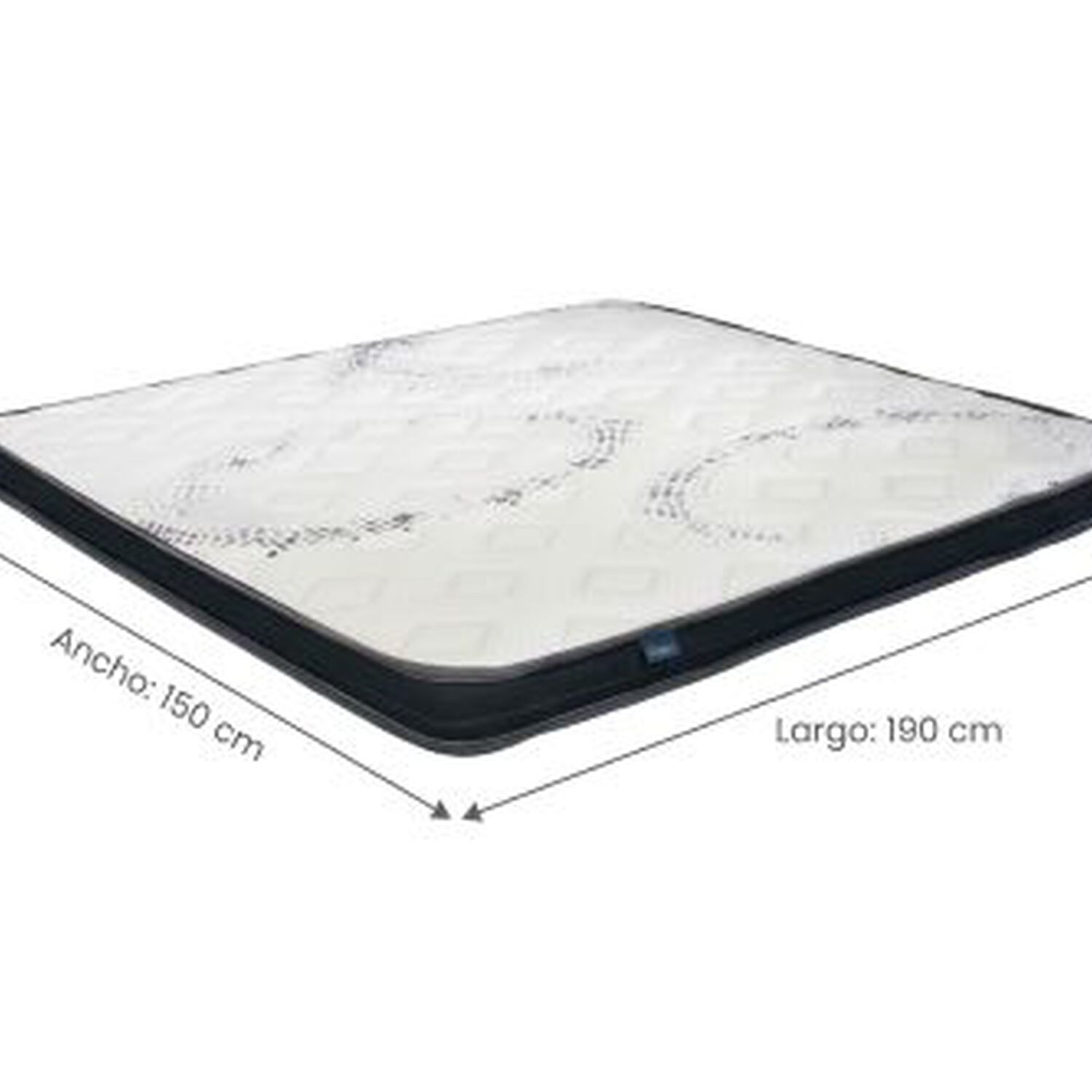 Topper Espuma 2 Plazas 190 image number 2.0