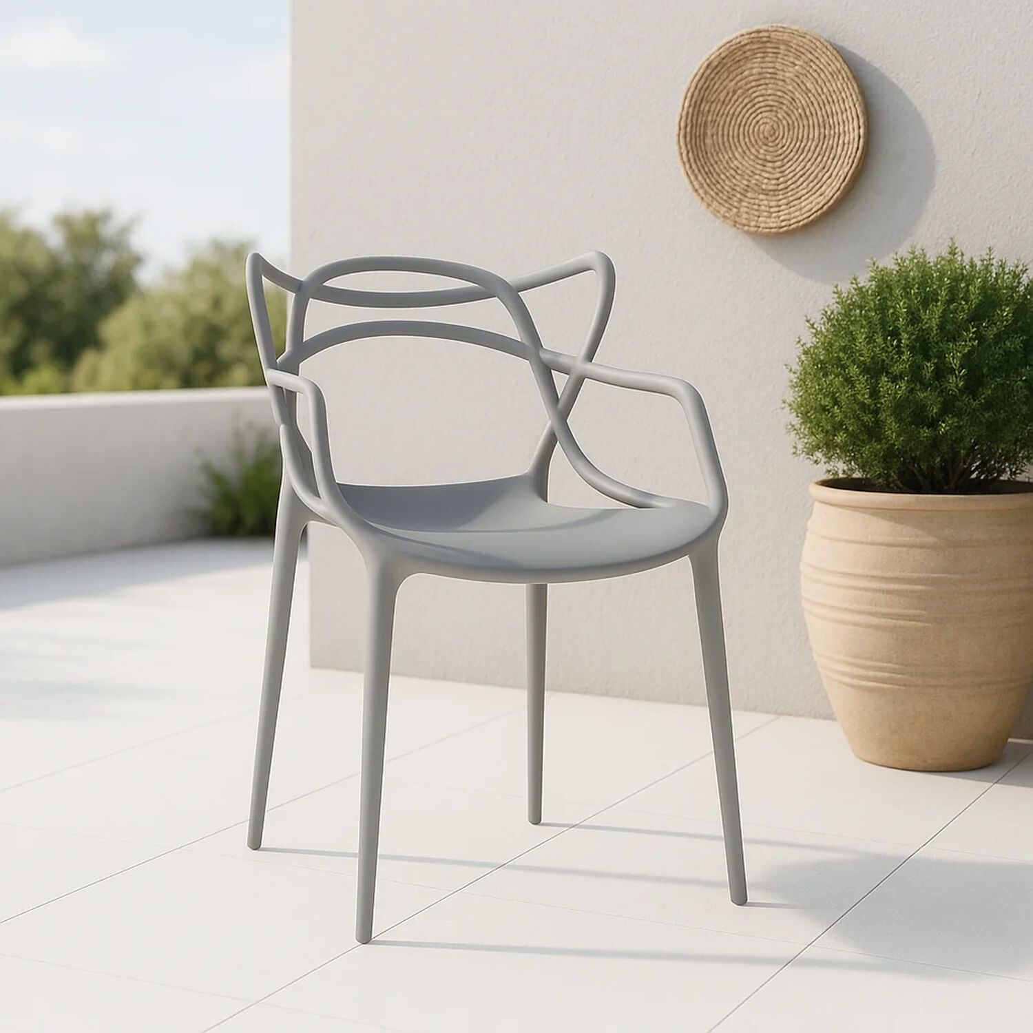 Silla De Terraza O Comedor Master - Gris image number 1.0