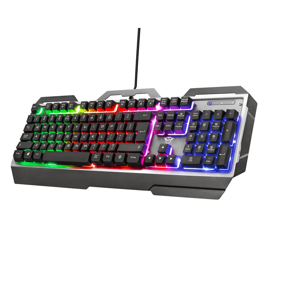 Teclado Gamer Trust Torac Gxt 856 Rgb Multiplataformas Anti-ghosting image number 0.0