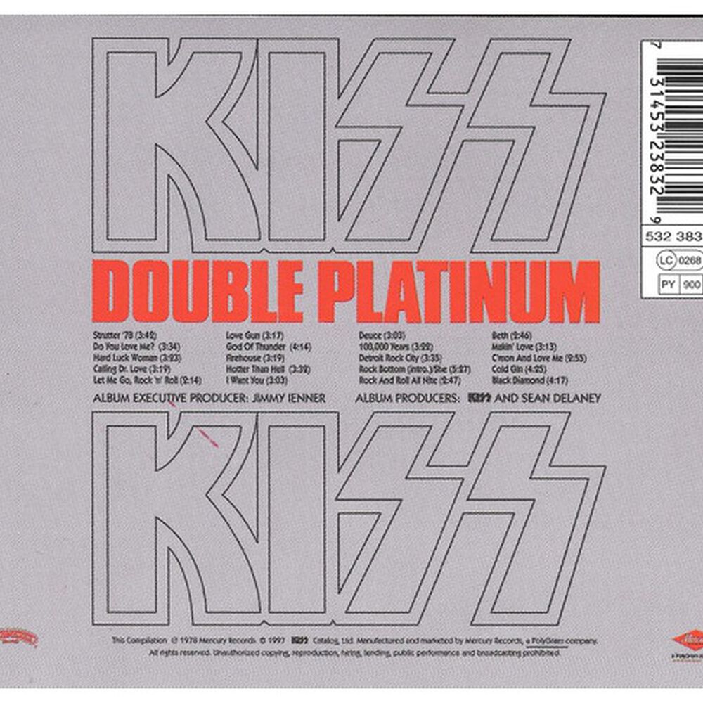 Kiss - Double Platinum | Cd image number 1.0