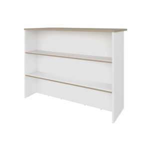 Isla Cocina 120x60x90 Cm Fm-003b Blanco