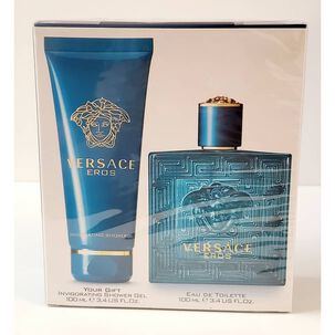 Versace Eros 100 Ml Edt + Gel Ducha Set