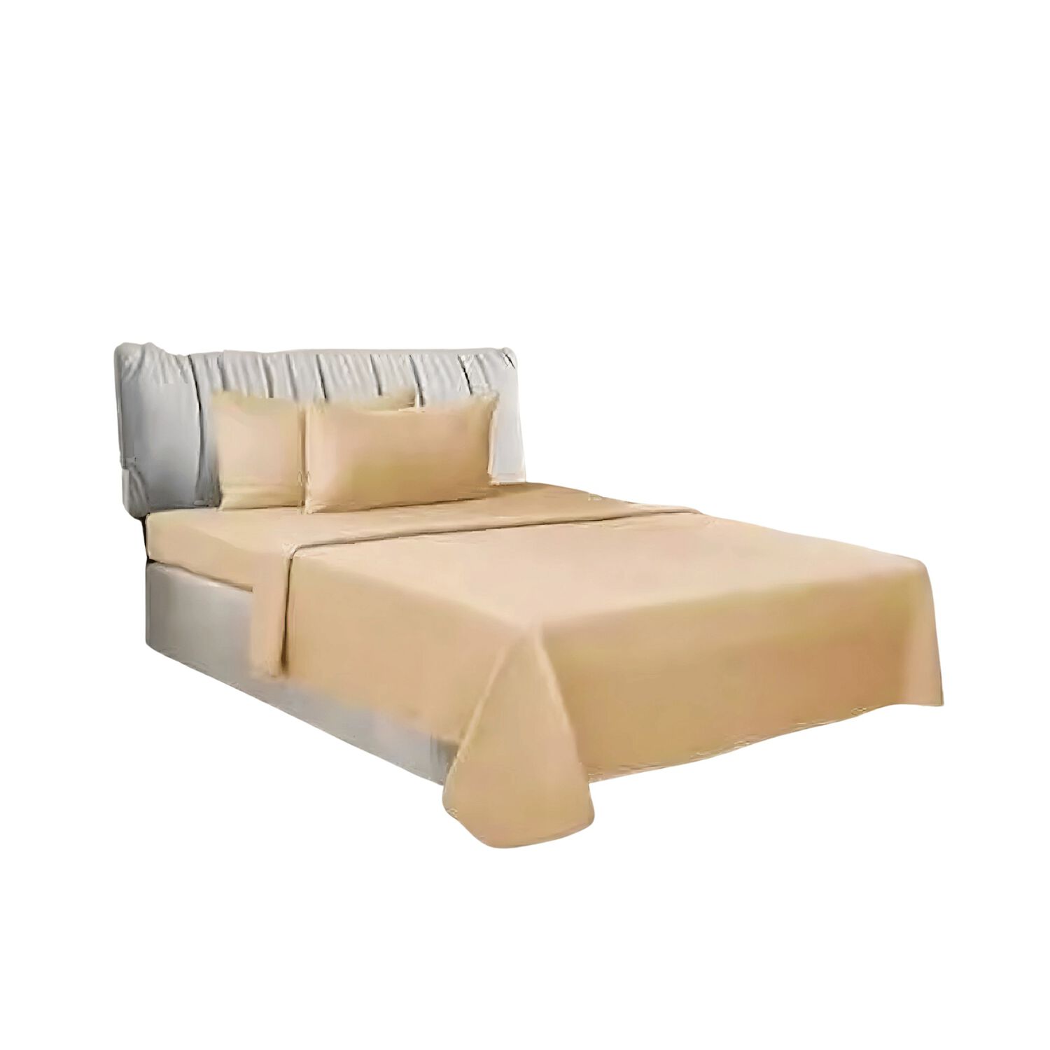 Sabanas 2 Plazas 4 Piezas Polar 144 Hilos Beige image number 2.0