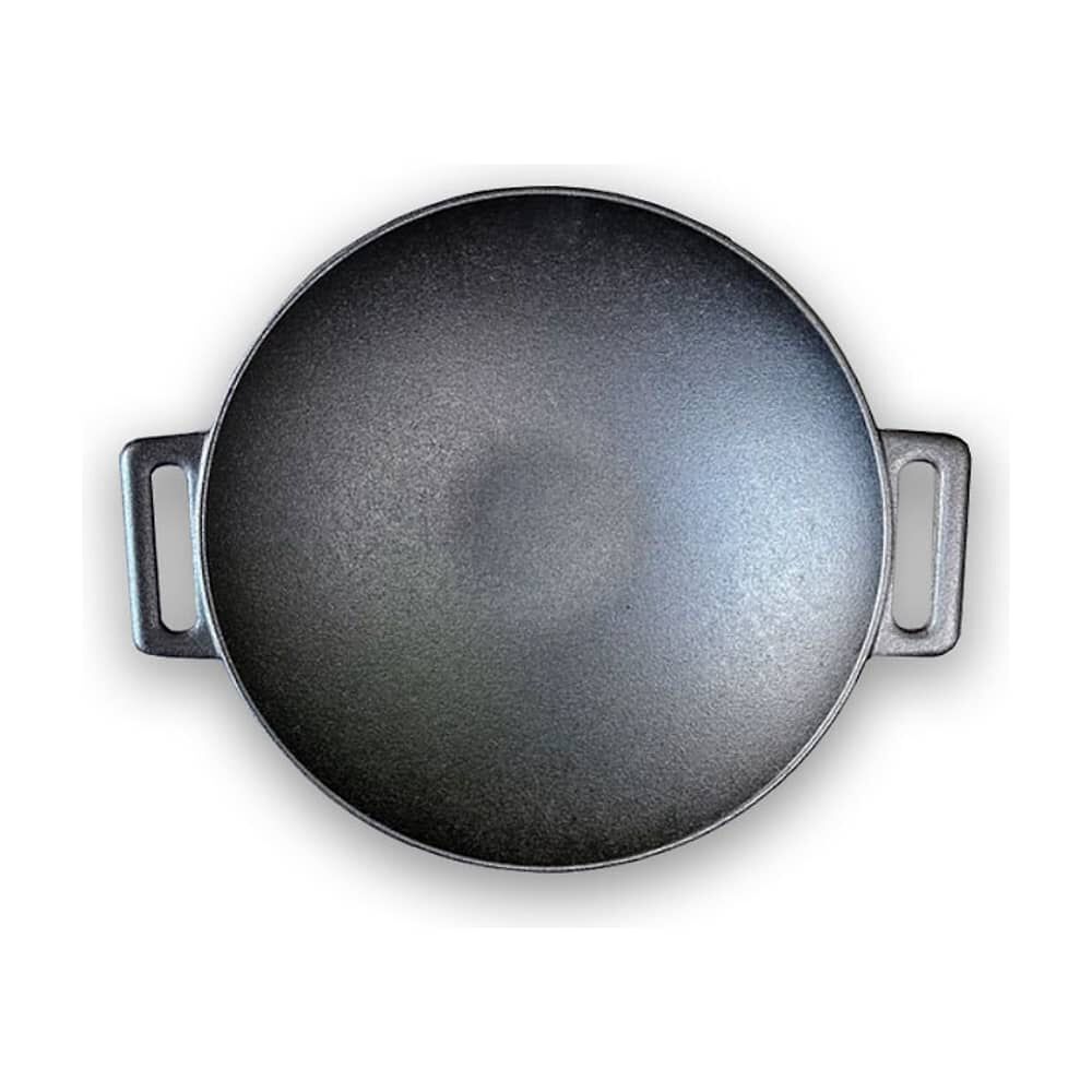 Wok Fierro Fundido 30cm + Tapa Madera Para Parrilla image number 3.0