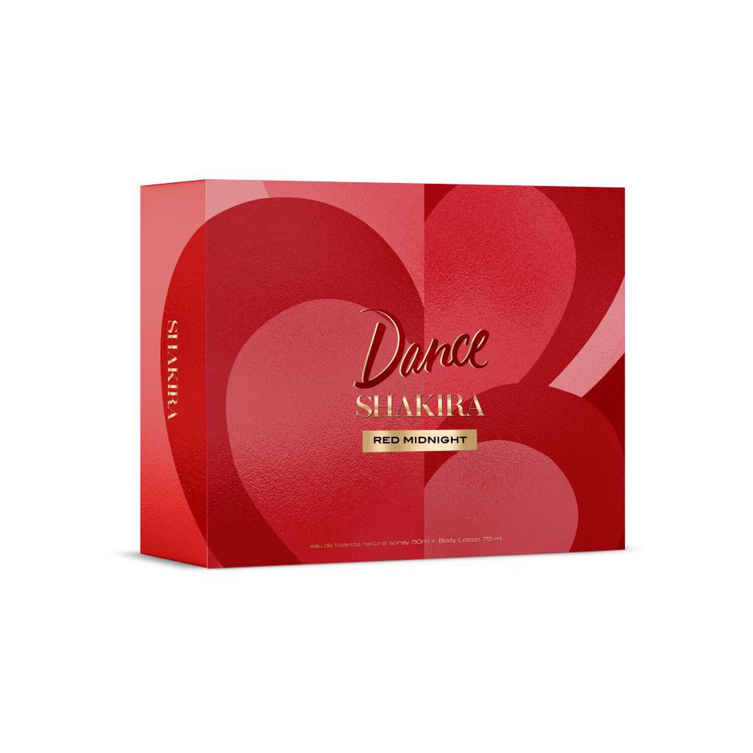 Shakira Mujer Estuche Shakira Dance Red Midnight Loci&oacute;n Corporal 75 Ml + Eau De Toilette 50 Ml image number 1.0