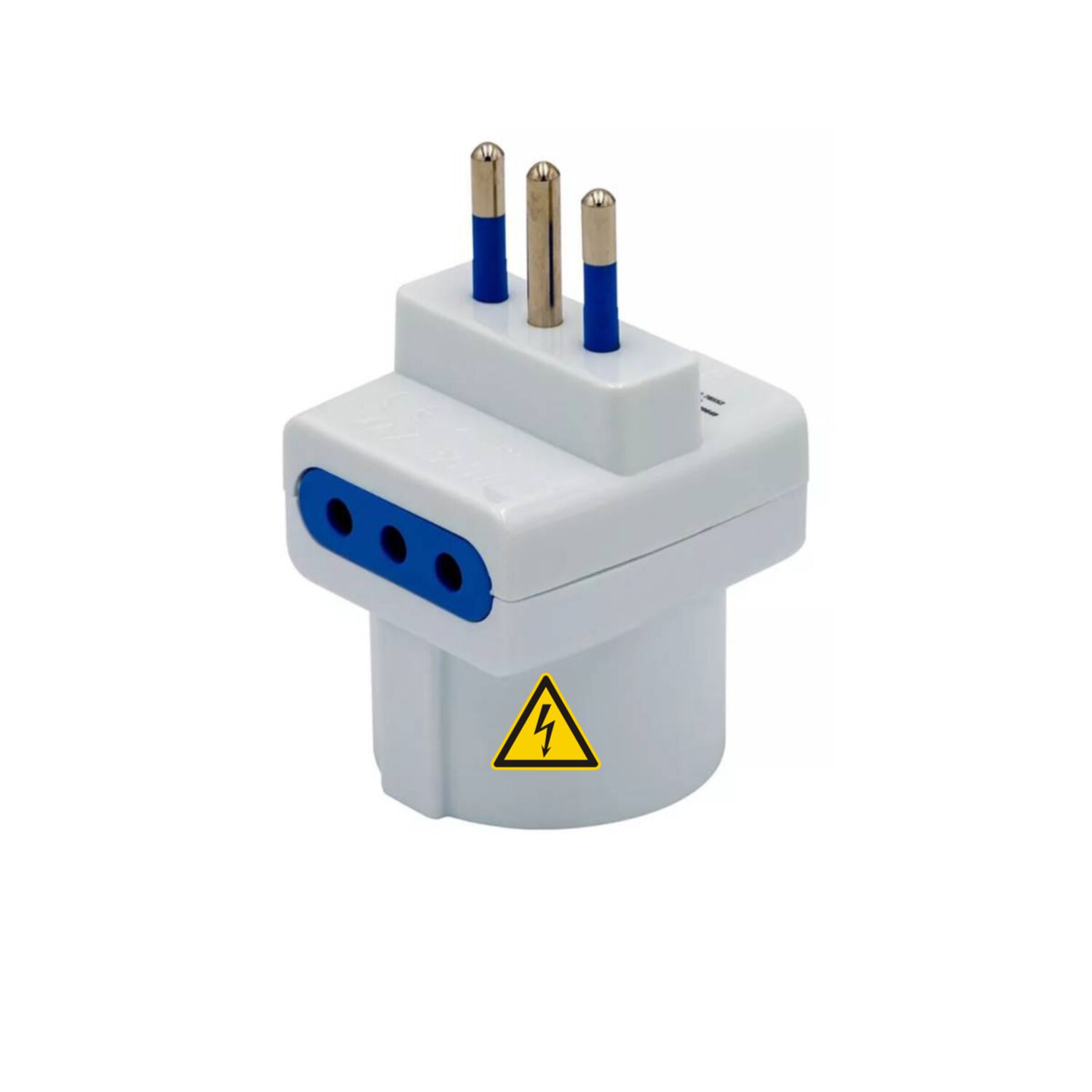 Enchufe Triple Adaptador 3 Entradas Ladr&oacute;n Corriente 220v Xl image number 8.0