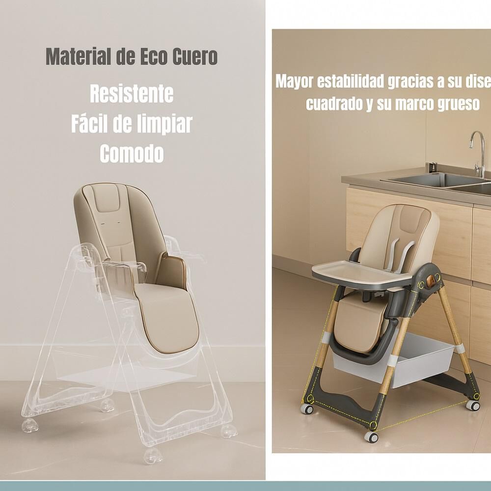 Silla De Comer Bebé Con Respaldo Reclinable image number 6.0
