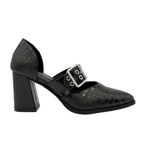 Zapato Para Mujer Puntiagudo Negro Danicolle
