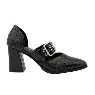 Zapato Para Mujer Puntiagudo Negro Danicolle