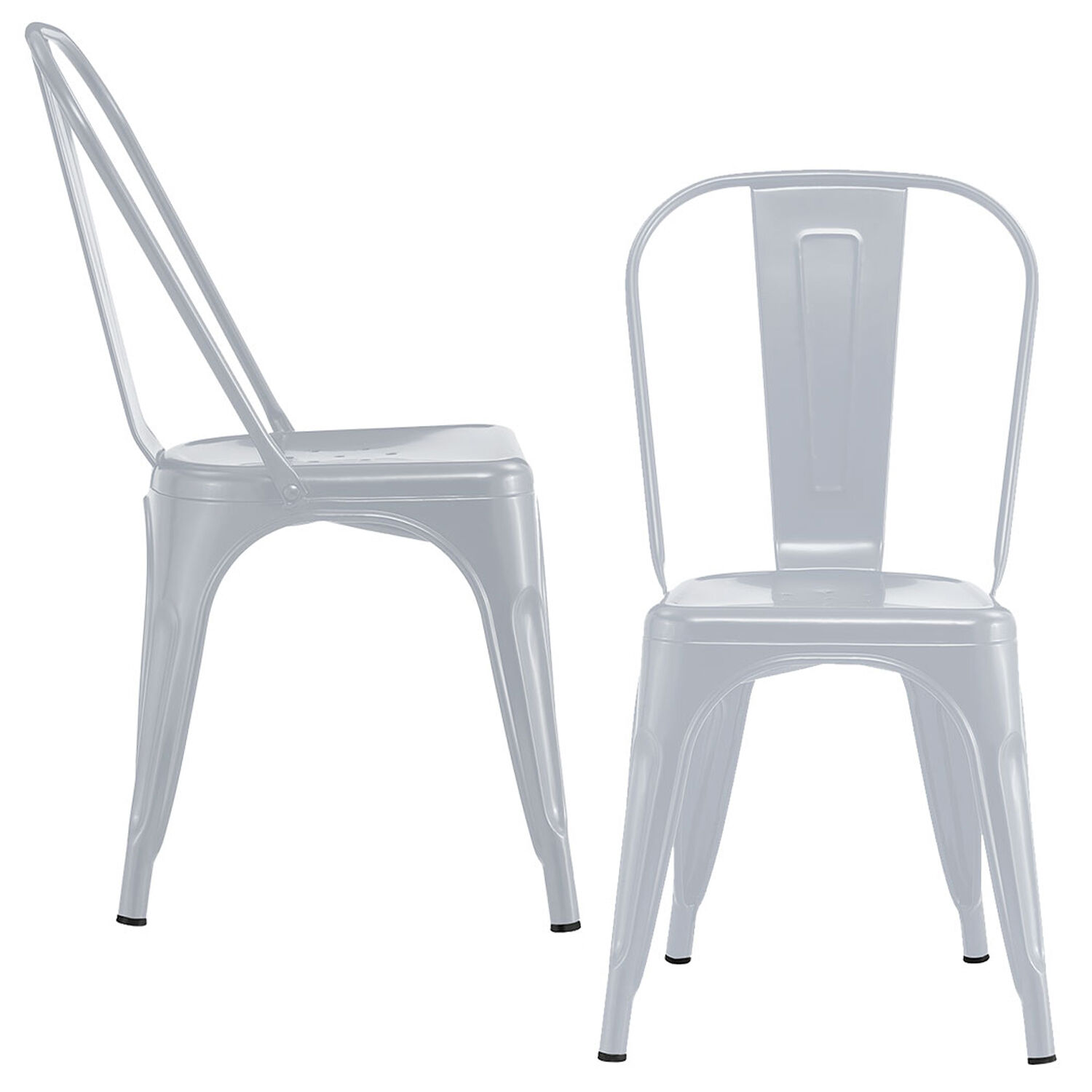 Silla De Bar Metal Tolix Gris image number 3.0