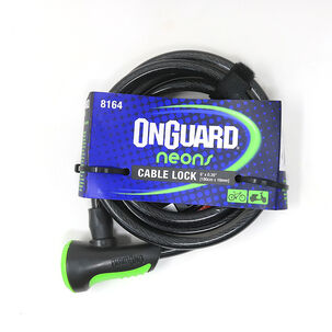 Candado On Guard C/llave 180 X 10mm Verde