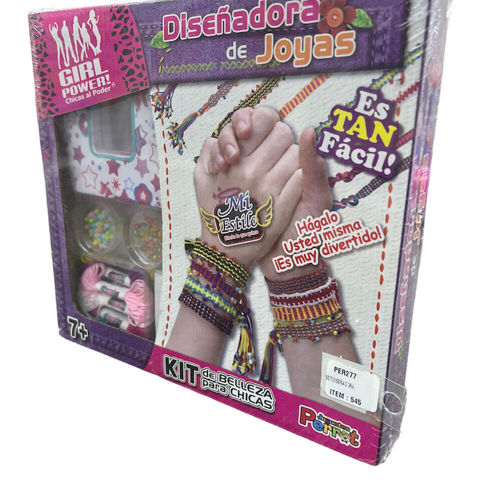 Set De Mostacillas Para Hacer Pulseras Girl Power image number 2.0