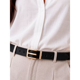 Cintur&oacute;n Mujer Lili Negro Carven