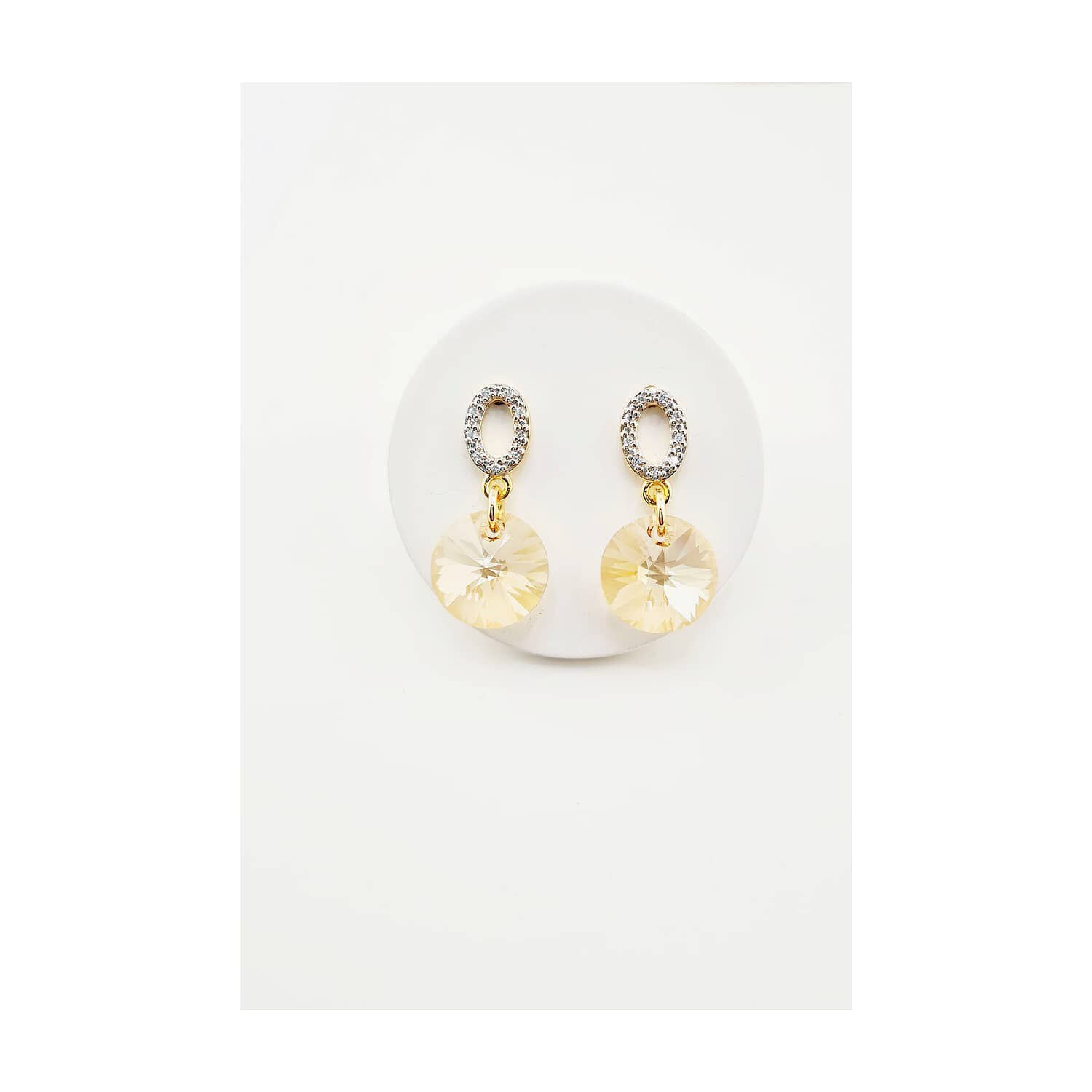 Conjunto Madrid Gold Cristales Genuinos Golden Shadow image number 2.0