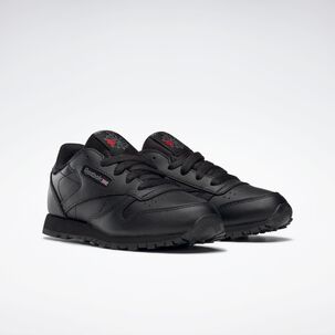 Zapatilla Urbana Niño Reebok Classic Leather Negro