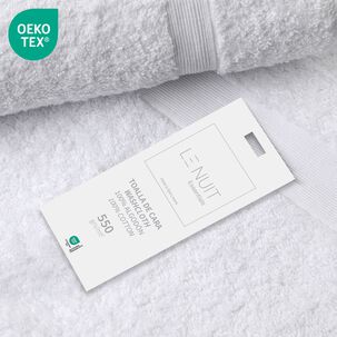 Toalla De Cara 550 Grs/mt2 100% Algod&oacute;n Essentials Blanca