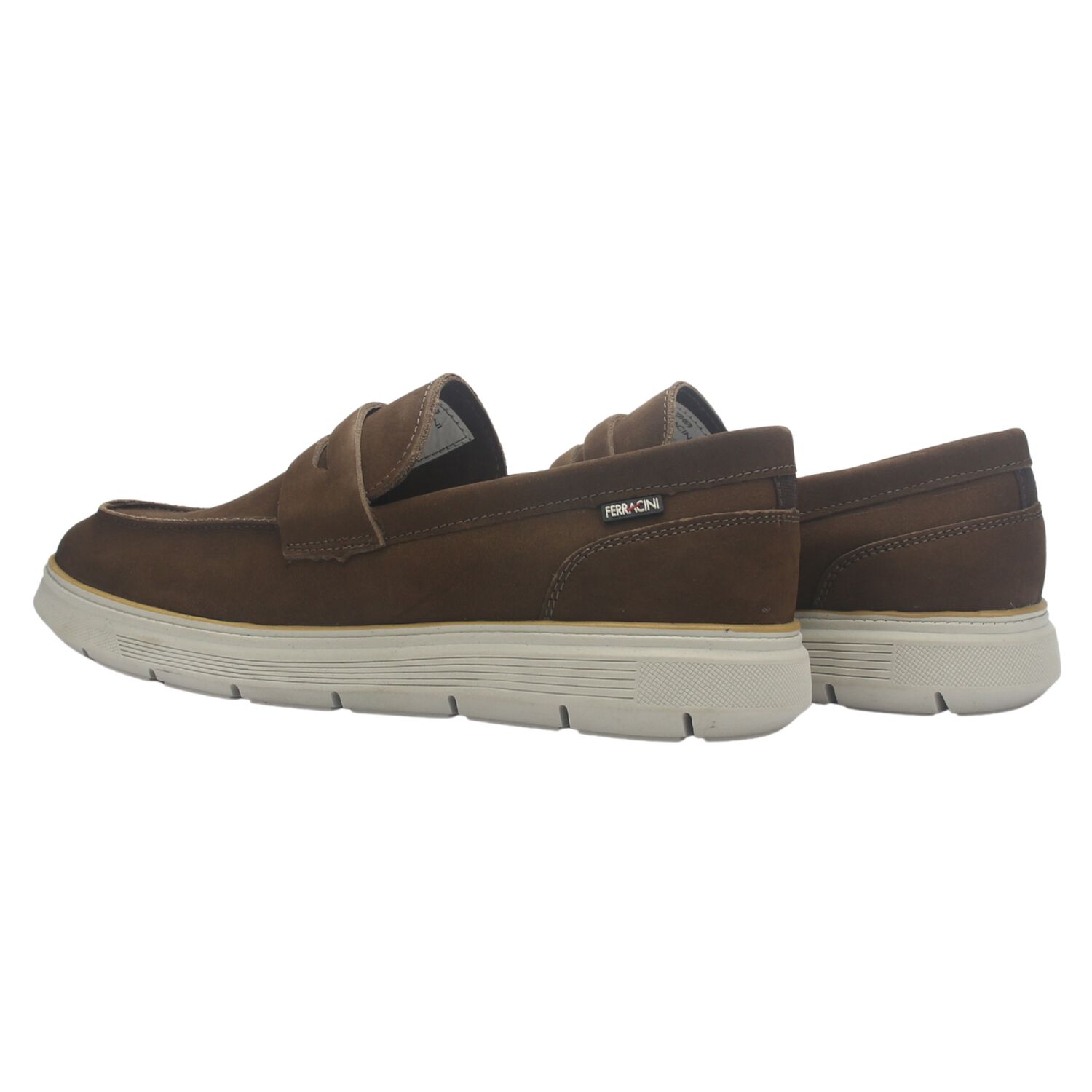 Mocasin Caf&eacute; Hombre Casual Ferracini 7270 Prisma image number 5.0