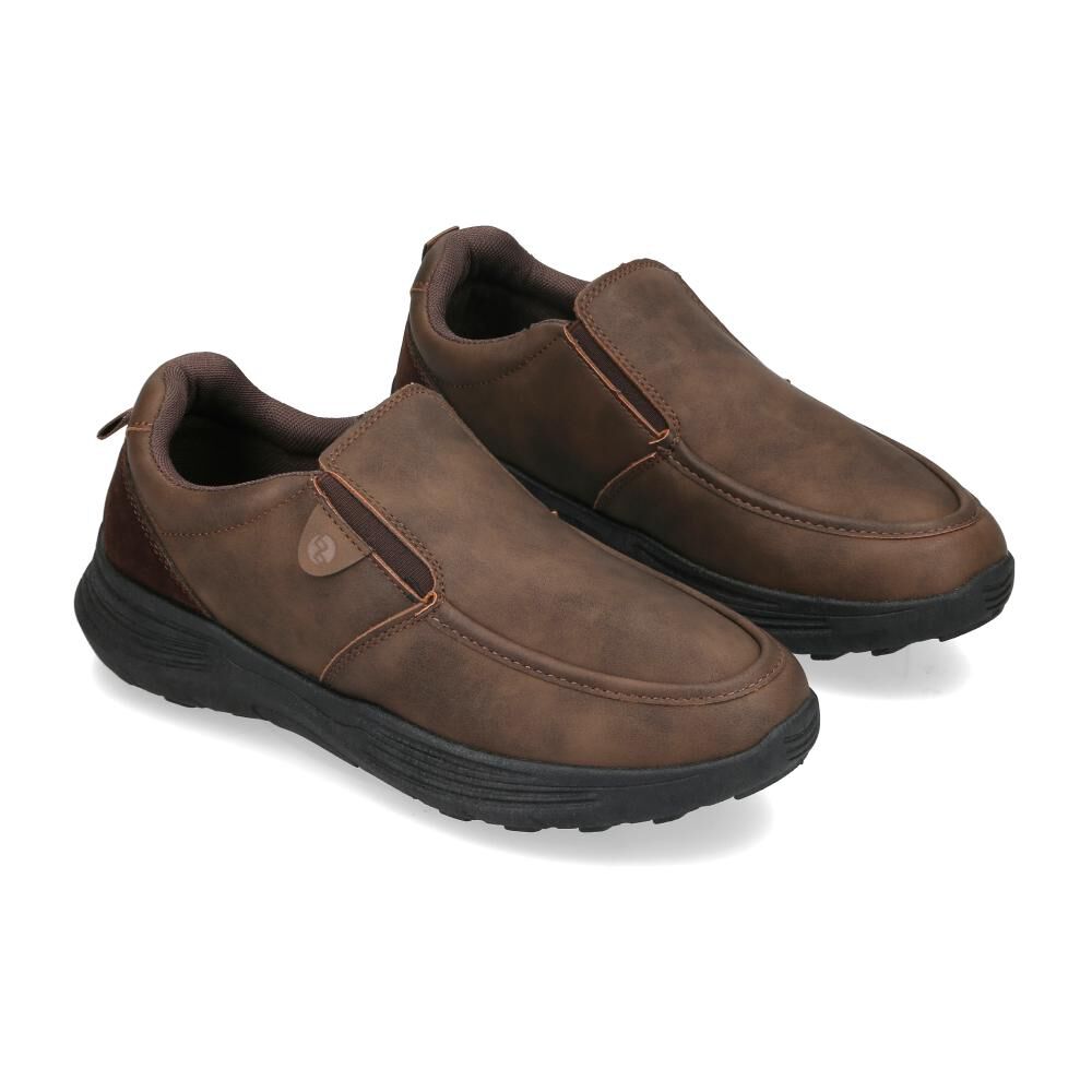 Zapato Casual Hombre Bruno Bertini Brown image number 1.0