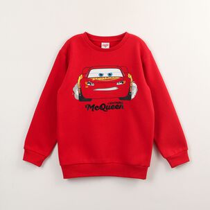 Poler&oacute;n Cerrado Ni&ntilde;o Rayo Mcqueen Cars Rojo Disney