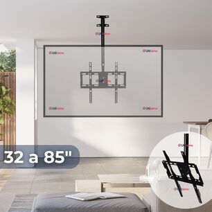 Soporte Tv Pared Techo Ajustable 68kg 32 A 85 Pulgadas