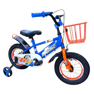 Bicicleta Aro 12 Infantil Cfbike Azul/naranjo