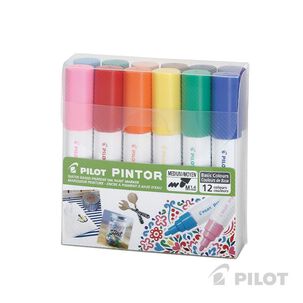 Set 12 lápices pintor pinturas colores variados