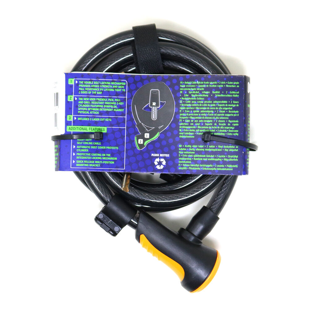 Candado Onguard Llave Espiral Ns Coil 180cmx12mm image number 2.0