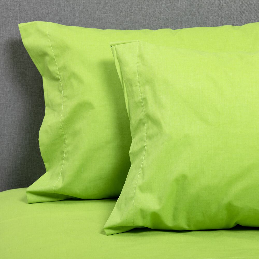 Pack 2 Sabanas Unicolor Arthome Gris + Verde King 144 Hilos image number 5.0