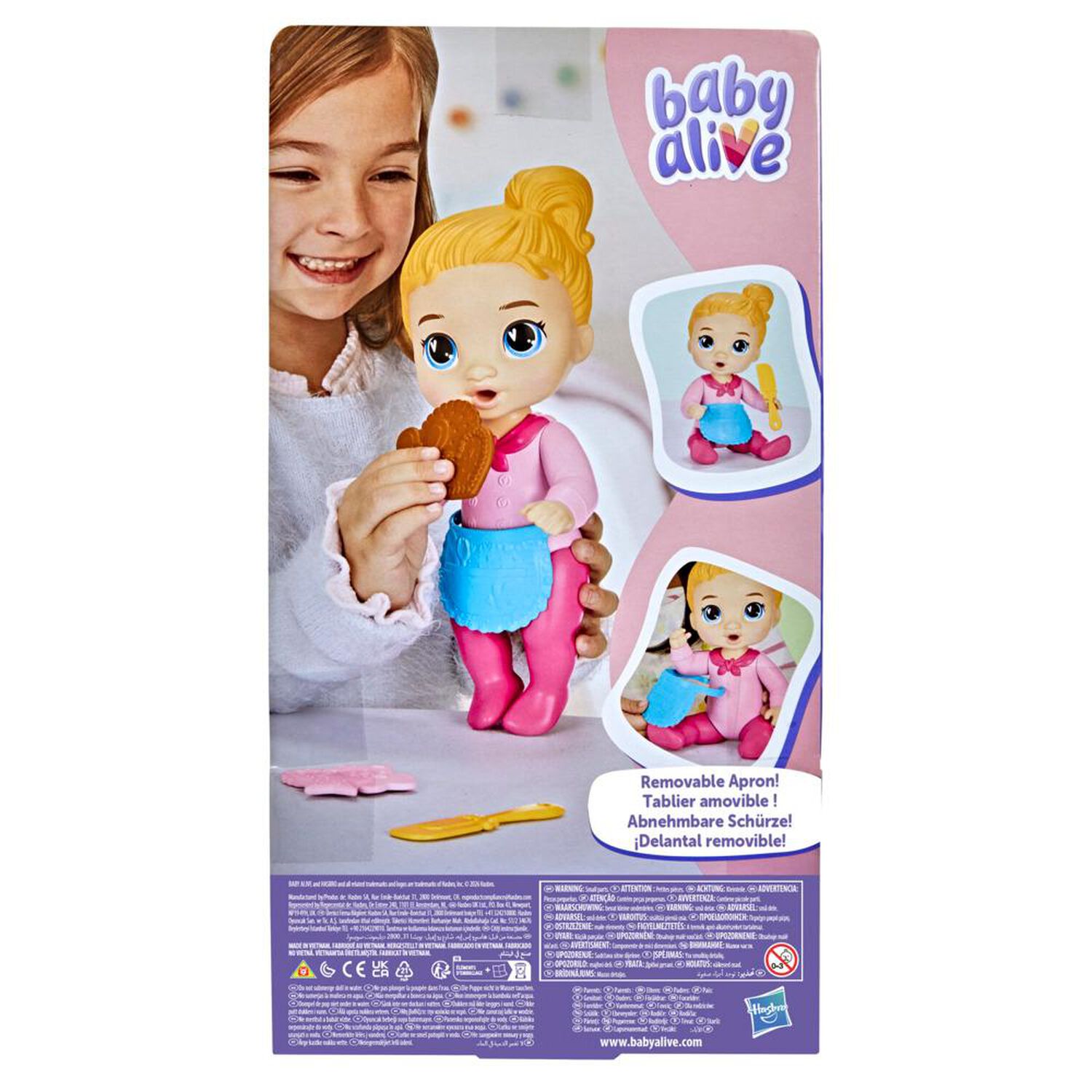 Mu&ntilde;eca Baby Alive Baker Harper Hugs image number 3.0