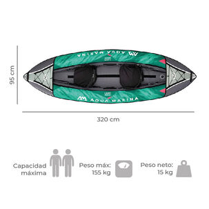 Kayak Laxo Doble / Aqua Marina